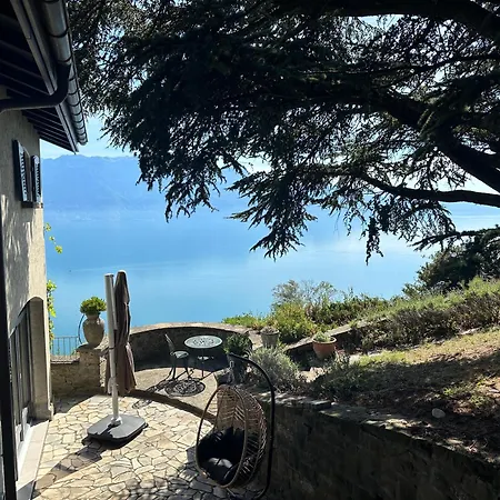 Πανσιόν Panoramic In The Vineyard,stunning Views Of And Alps *
